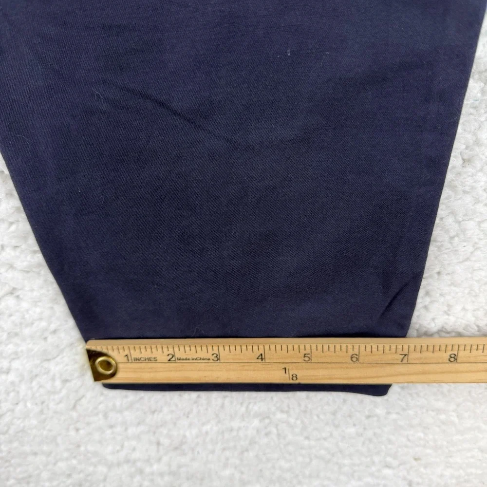 Banana Republic Mason Chino Pants Mens 36x30 Blue Regular Fit Stretch Slim‎